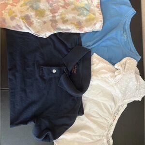 Cat & Jack Navy Blue Kids Polo Shirt